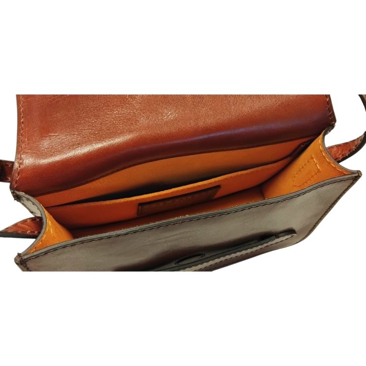the bridge Handtasche Rindleder braun
